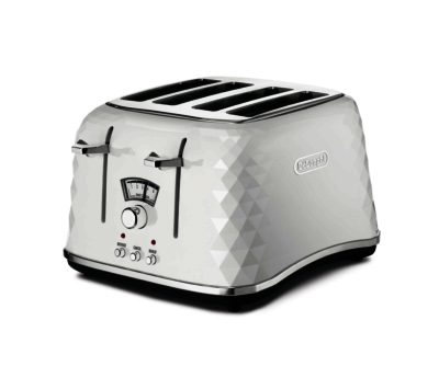 DELONGHI  Brillante CTJ4003.W 4-Slice Toaster - White